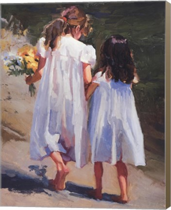 Framed Summer Stroll Print