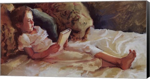 Framed Reading Time Print