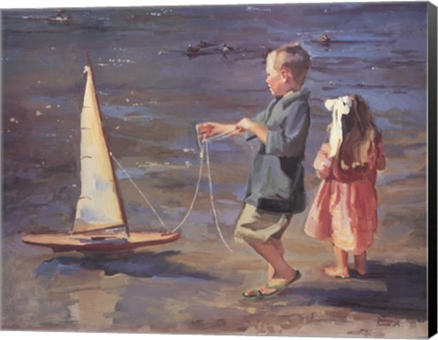 Framed Smooth Sailing Print