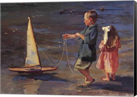 Framed Smooth Sailing Print