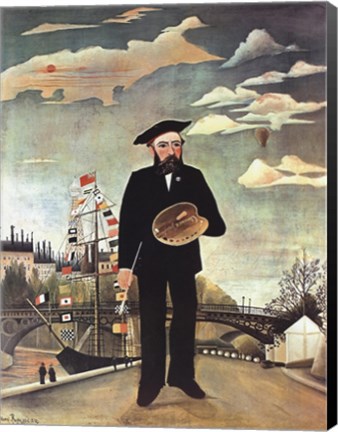 Framed Self-Portrait Print