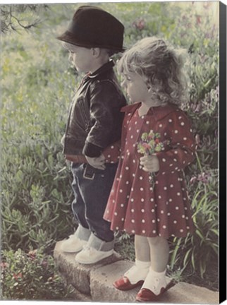 Framed Hand in Hand Print