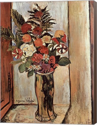 Framed Flowers Print