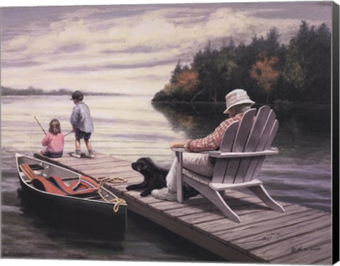 Framed Watchful Eye Print