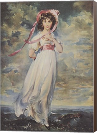 Framed Pinkie, 1794 Print