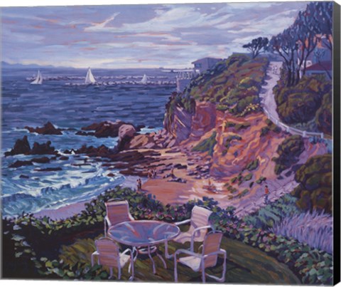 Framed Roger's View Print