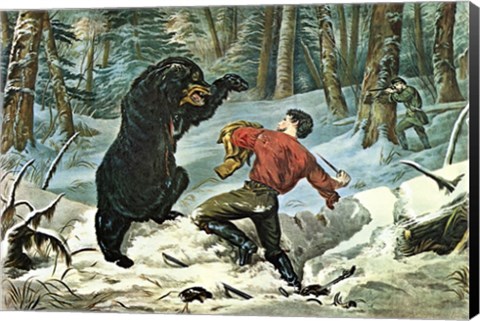 Framed Life of a Hunter Print