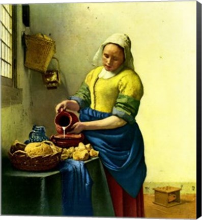 Framed Milkmaid Print