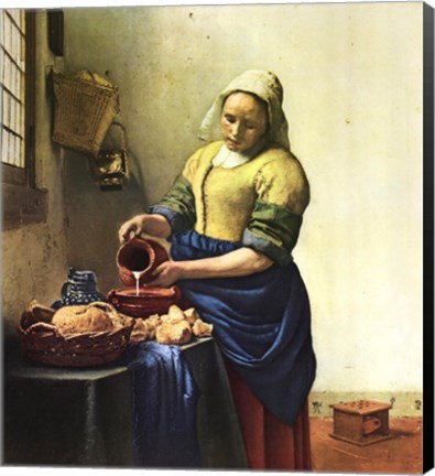 Framed Milkmaid, The Print
