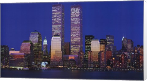 Framed World Trade Center 1973 - 2001 Print