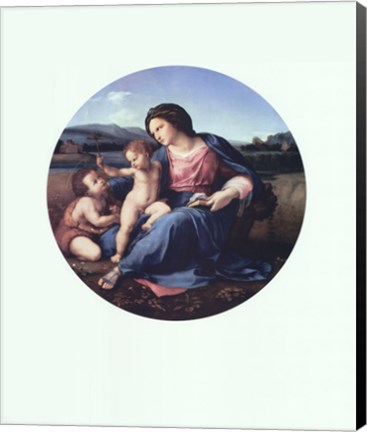 Framed Alba Madonna, c.1514 Print