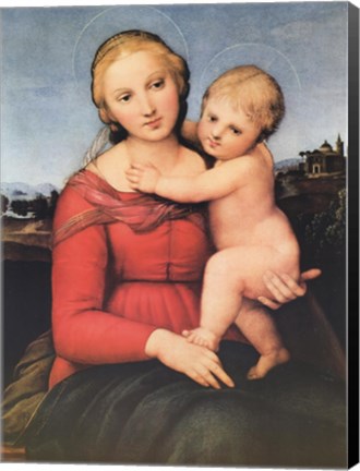 Framed Small Cowper Madonna, c.1505 Print