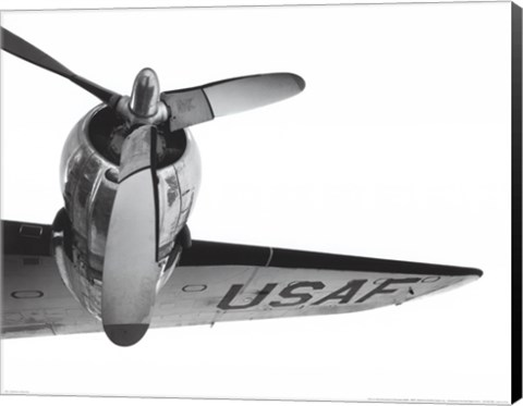 Framed Eisenhower's Airforce One Print