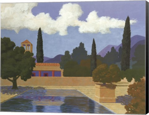 Framed Bell Tower Print