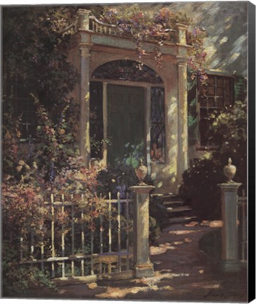 Framed Portsmouth Doorway Print