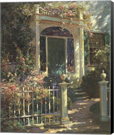 Framed Portsmouth Doorway Print