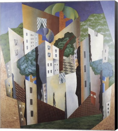 Framed La Ville Print