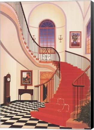 Framed Salinger Mansion Print