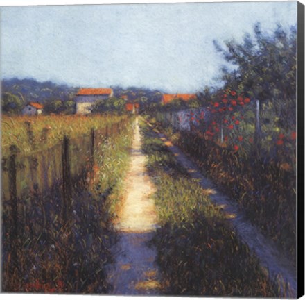 Framed Walk Into Spring Sanary Print