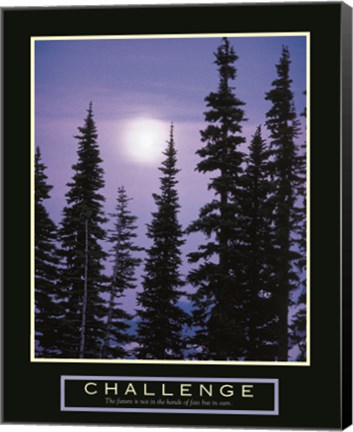 Framed Challenge - Moonrise Print