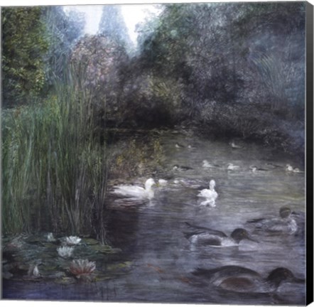 Framed Walden Pond Print