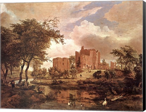 Framed Ruins of Brederode Castle Print