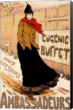 Framed Eugenie Buffet Print