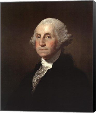 Framed George Washington - Left Print