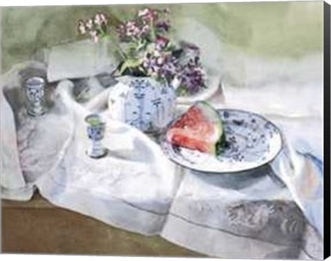 Framed Slice of Watermelon Print