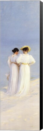 Framed Summer Afternoon on Skagen Beach (detail) Print