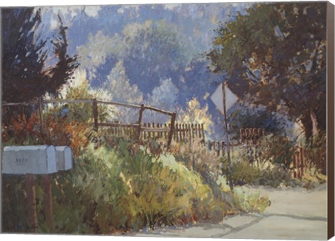 Framed Morning Mist Print