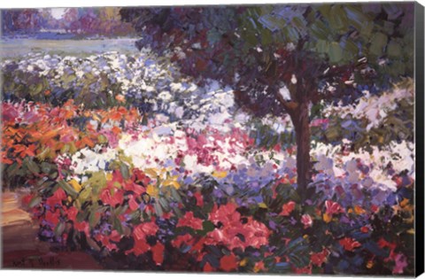 Framed Garden Palette Print