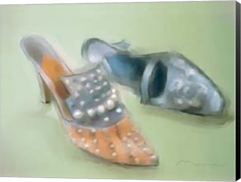 Framed Shoes I Print