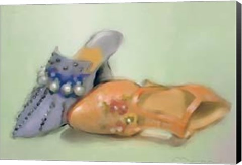 Framed Shoes II Print