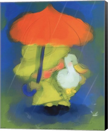 Framed Me With Duck Print