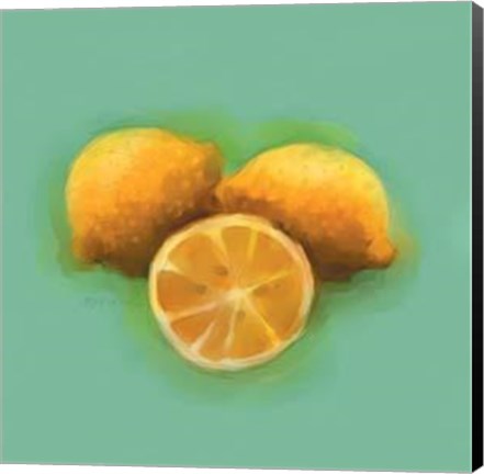 Framed Lemons Print
