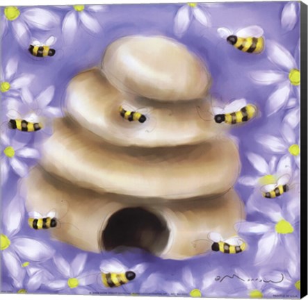 Framed Beehive Print