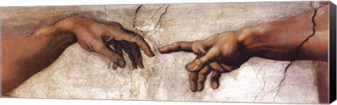 Framed Creation (Hands) Print