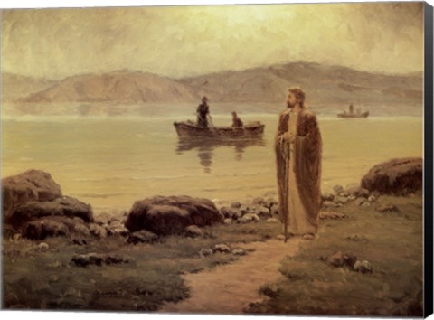 Framed Follow Me Print