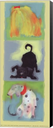 Framed Puppy Panel Print