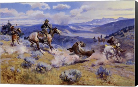 Framed Loops And Swift Horses Are Surer Than Lead Print
