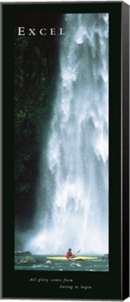 Framed Waterfall-Excel Print