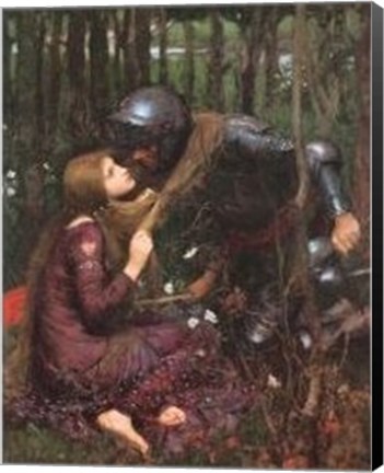 Framed La Belle Dame Sans Merci Print