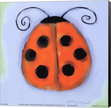 Framed New Ladybug Print