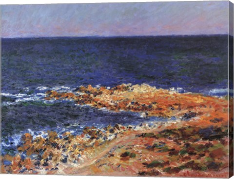 Framed Grande Bleue a Antibes, 1888 Print