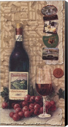 Framed Zinfandel Print