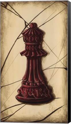 Framed Chess Queen Print