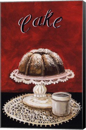 Framed Desserts I Print