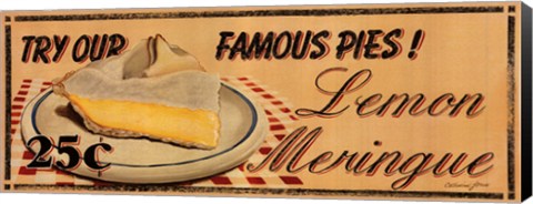 Framed Lemon Meringue Print