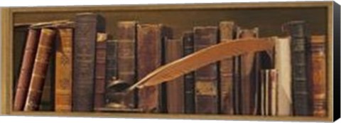 Framed Librairie II Print